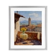 thumbnail image 1 of Stupell Industries Sunlit Balcony View Gray Framed Print Under Glass design by Petal Prints Design, 16 x 13, 1 of 10
