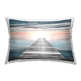 thumbnail image 1 of Stupell Industries Sunlit Dock Planks Decorative Printed Throw Pillow Design by Natalie Carpentieri., 1 of 6