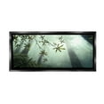 thumbnail image 1 of Stupell Industries Sunlit Forest Greenery Landscape Painting Black Floater Framed Canvas Art Print Wall Art, 25 x 11, 1 of 10