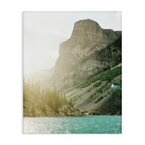 Stupell Industries Sunlit Hills Peak Landscape Photography Gallery Wrapped Canvas Art Print Wall Art, 16 x 20