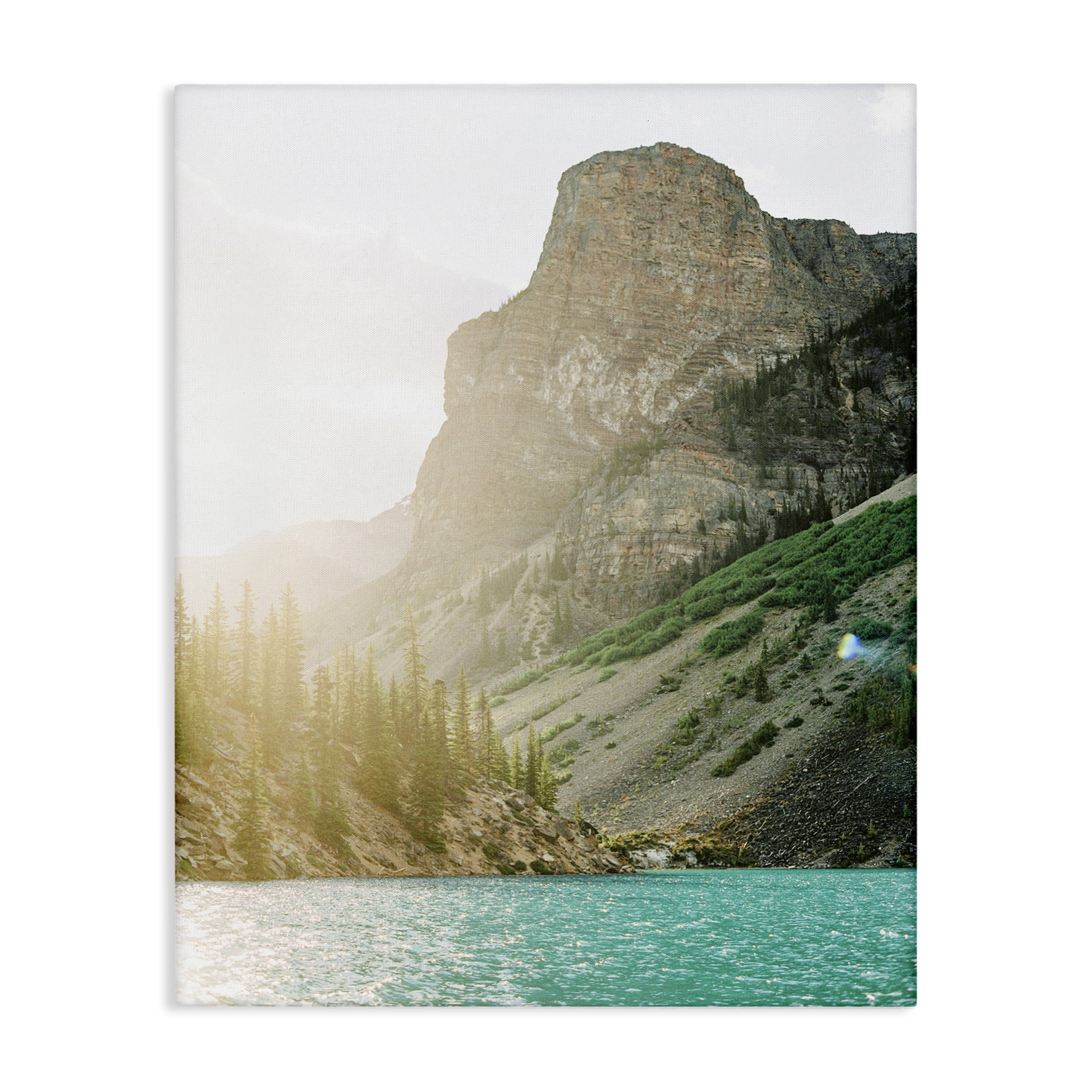 Stupell Industries Sunlit Hills Peak Landscape Photography Gallery Wrapped Canvas Art Print Wall Art, 30 x 40