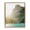 thumbnail image 1 of Stupell Industries Coastal Sunlit Hills Peak Gold Floating Frame Canvas Art, 17 x 21, by Justine Milton, 1 of 8
