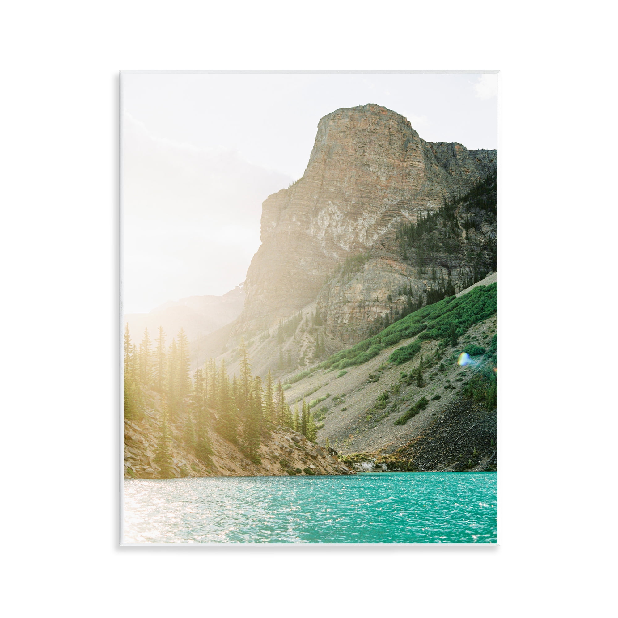 Stupell Industries Sunlit Hills Peak Landscape Photography Unframed Art Print Wall Art, 11 x 14