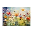 thumbnail image 1 of Stupell Industries Coastal Sunlit Meadow of Colorful Blooms Canvas Art, 45 x 30, by Creative Studio, 1 of 8