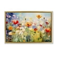 thumbnail image 1 of Stupell Industries Coastal Sunlit Meadow of Colorful Blooms Gold Floating Frame Canvas Art, 31 x 21, by Creative Studio, 1 of 8