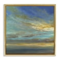 thumbnail image 1 of Stupell Industries Sunlit October Sky Gold Framed Floater Canvas Wall Art design by Sheila Finch, 18 x 18, 1 of 9