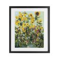 thumbnail image 1 of Stupell Industries Rustic Lodge Sunlit Sunflowers in Garden Black Framed Print Under Glass, 13 x 16, by Carson Overstreet, 1 of 8