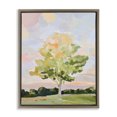 thumbnail image 1 of Stupell Industries Contemporary Sunlit Tree Landscape Impression Brown Floating Frame Canvas Art, 25 x 31, by The Prints Vibe, 1 of 8