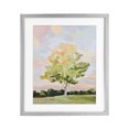 thumbnail image 1 of Stupell Industries Contemporary Sunlit Tree Landscape Impression Gray Framed Print Under Glass, 13 x 16, by The Prints Vibe, 1 of 8