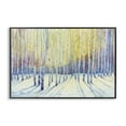 thumbnail image 1 of Stupell Industries Sunlit Winter Birch Trees Landscape & Nature Painting Black Framed Art Print Wall Art, 24 x 16, 1 of 8