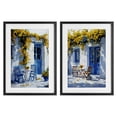 thumbnail image 1 of Stupell Industries Sunny Afternoon Patio 2 Piece Black Framed Print Under Glass Set design by Raymond Powers, 23 x 17, 1 of 10
