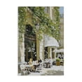 thumbnail image 1 of Stupell Industries French Country Sunny Day Cafe Terrace Canvas Art, 16 x 24, by Petals Prints Design, 1 of 8