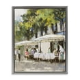 thumbnail image 1 of Stupell Industries Transitional Sunny Street Cafe Dining Gray Floating Frame Canvas Art, 17 x 21, by Anthony Orme, 1 of 8