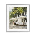 thumbnail image 1 of Stupell Industries Transitional Sunny Street Cafe Dining Gray Framed Print Under Glass, 17 x 21, by Anthony Orme, 1 of 8