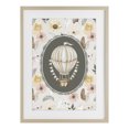 thumbnail image 1 of Stupell Industries Cottage Sunnyside Balloon over Florals Birch Framed Print Under Glass, 17 x 23, by Ink Drop Loft, 1 of 8