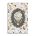 thumbnail image 1 of Stupell Industries Cottage Sunnyside Balloon over Florals Gray Framed Giclee Art, 16 x 24, by Ink Drop Loft, 1 of 8