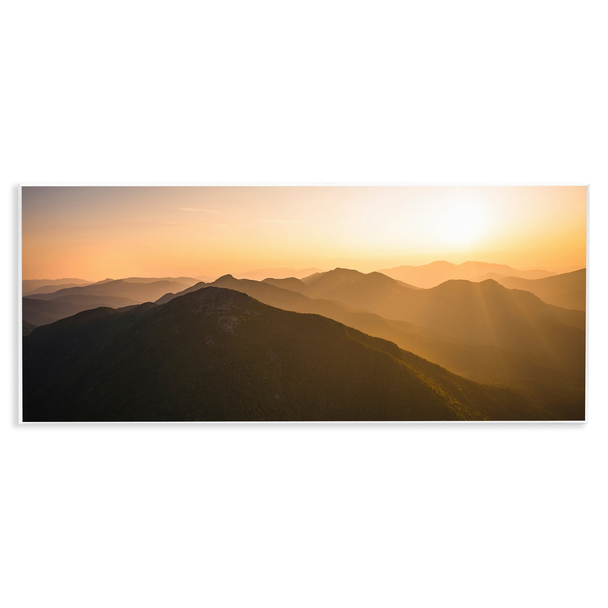 Stupell Industries Sunrise Over The Adirondacks Wall Plaque Art, design by Jonathan Zaharek
