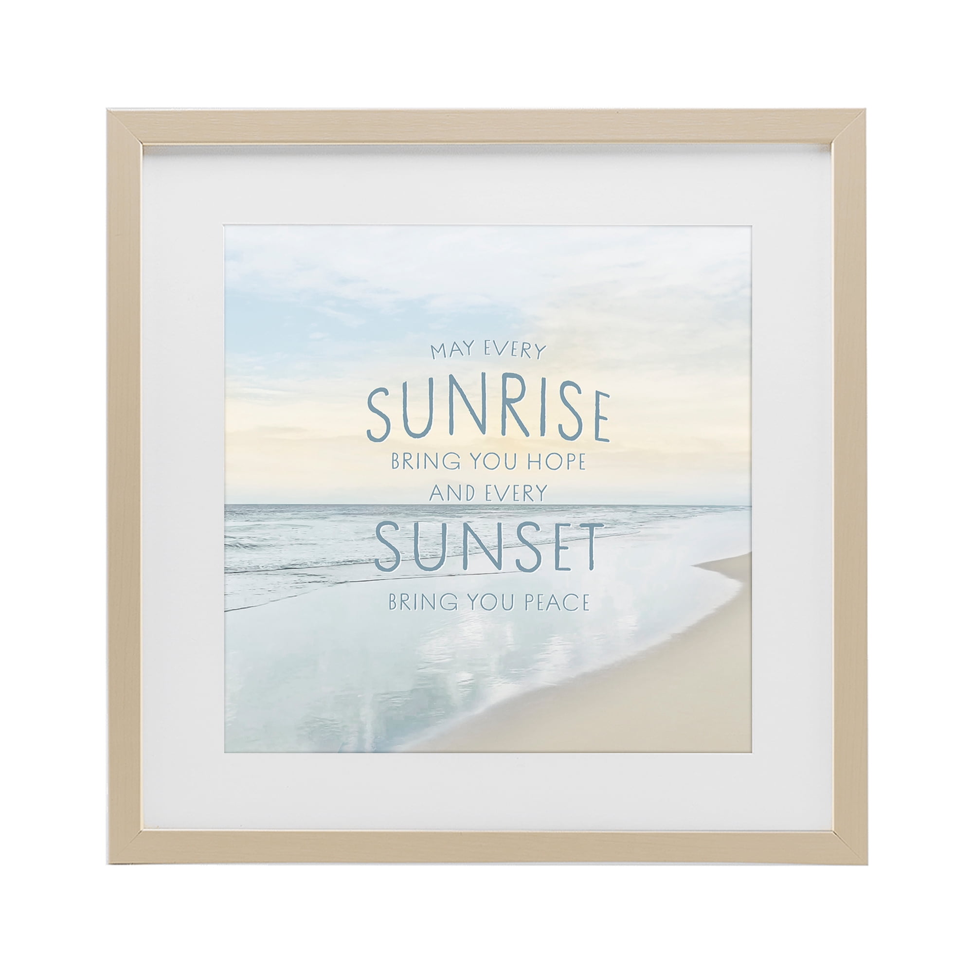 Stupell Industries Sunrise & Sunset Statement Birch Framed Print Under Glass, design by Natalie Carpentieri