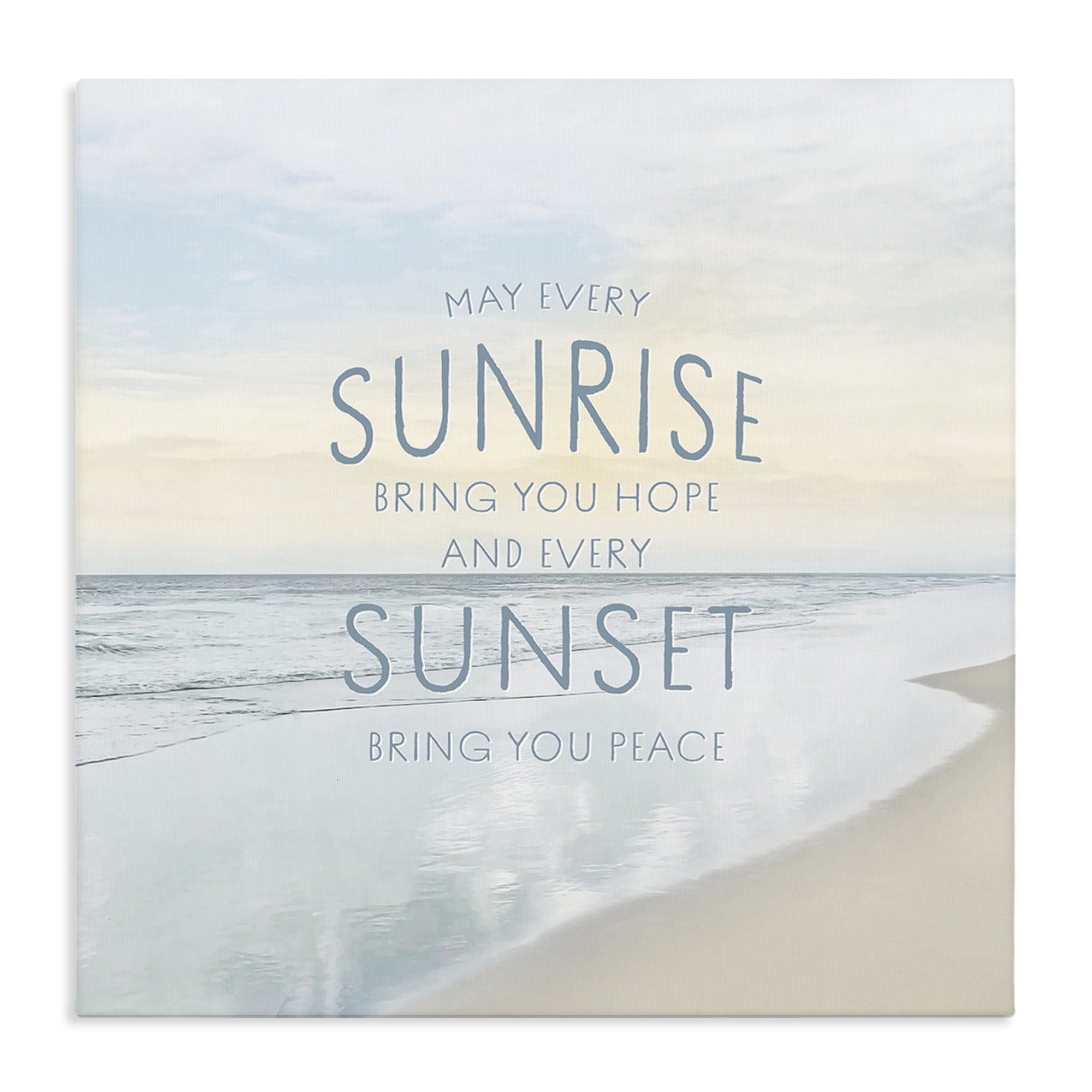Stupell Industries Sunrise & Sunset Statement Canvas Wall Art, design by Natalie Carpentieri