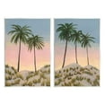 thumbnail image 1 of Stupell Industries Sunrise Tropical Scene Landscape Painting Unframed Art Print Wall Art, 10 x 15, Set of 2, 1 of 8