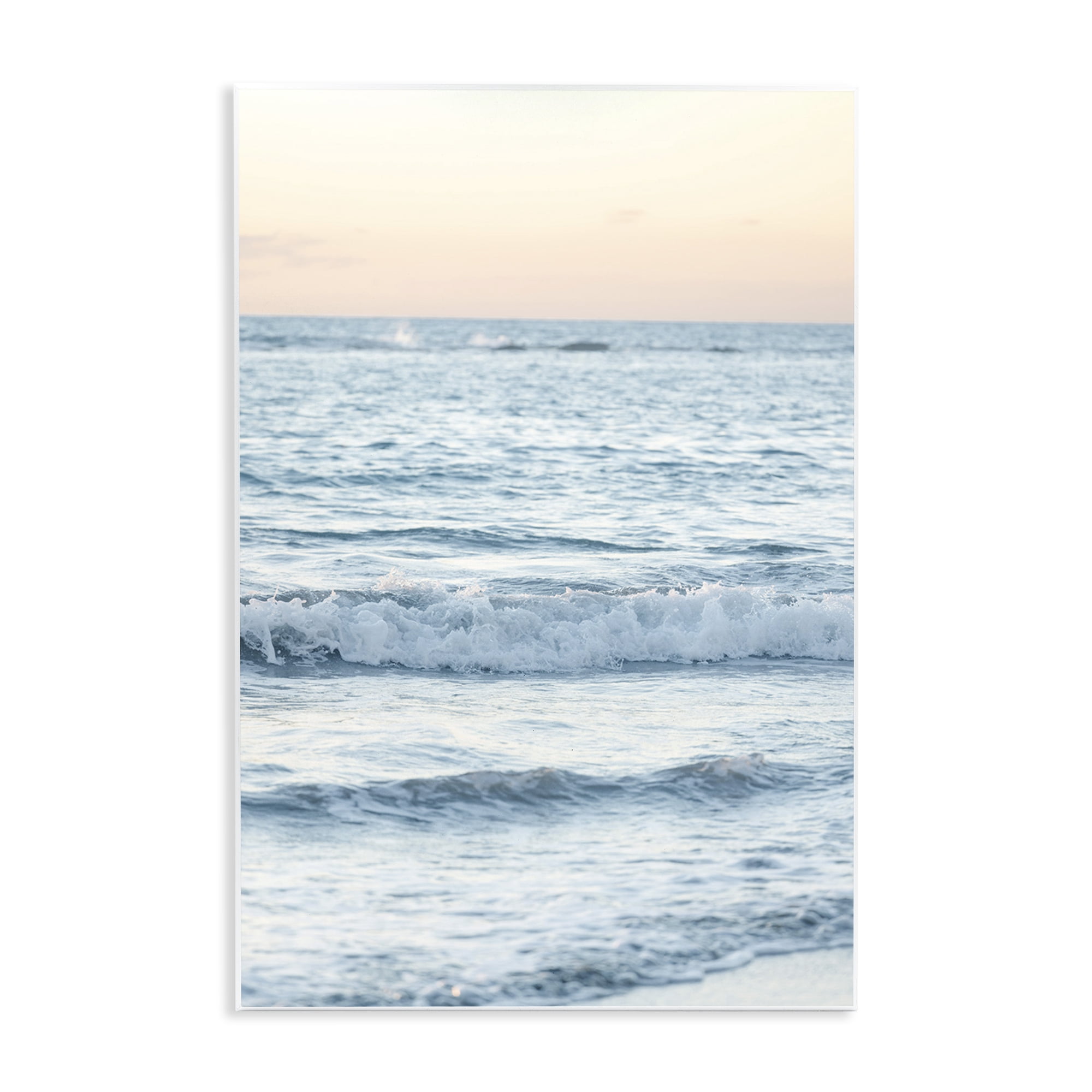 Stupell Industries Sunset & Sea View Coastal Photography Unframed Art Print Wall Art, 13 x 19