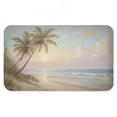 thumbnail image 1 of Stupell Industries Sunset View Beach Palms Printed Anti-Fatigue Floor Mat, design by Kim Allen, 30"x18", 1 of 9
