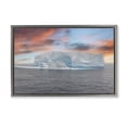 thumbnail image 1 of Stupell Industries Sunset over Frozen Iceberg Gray Framed Floater Canvas Wall Art design by Richard Silver, 21 x 31, 1 of 9