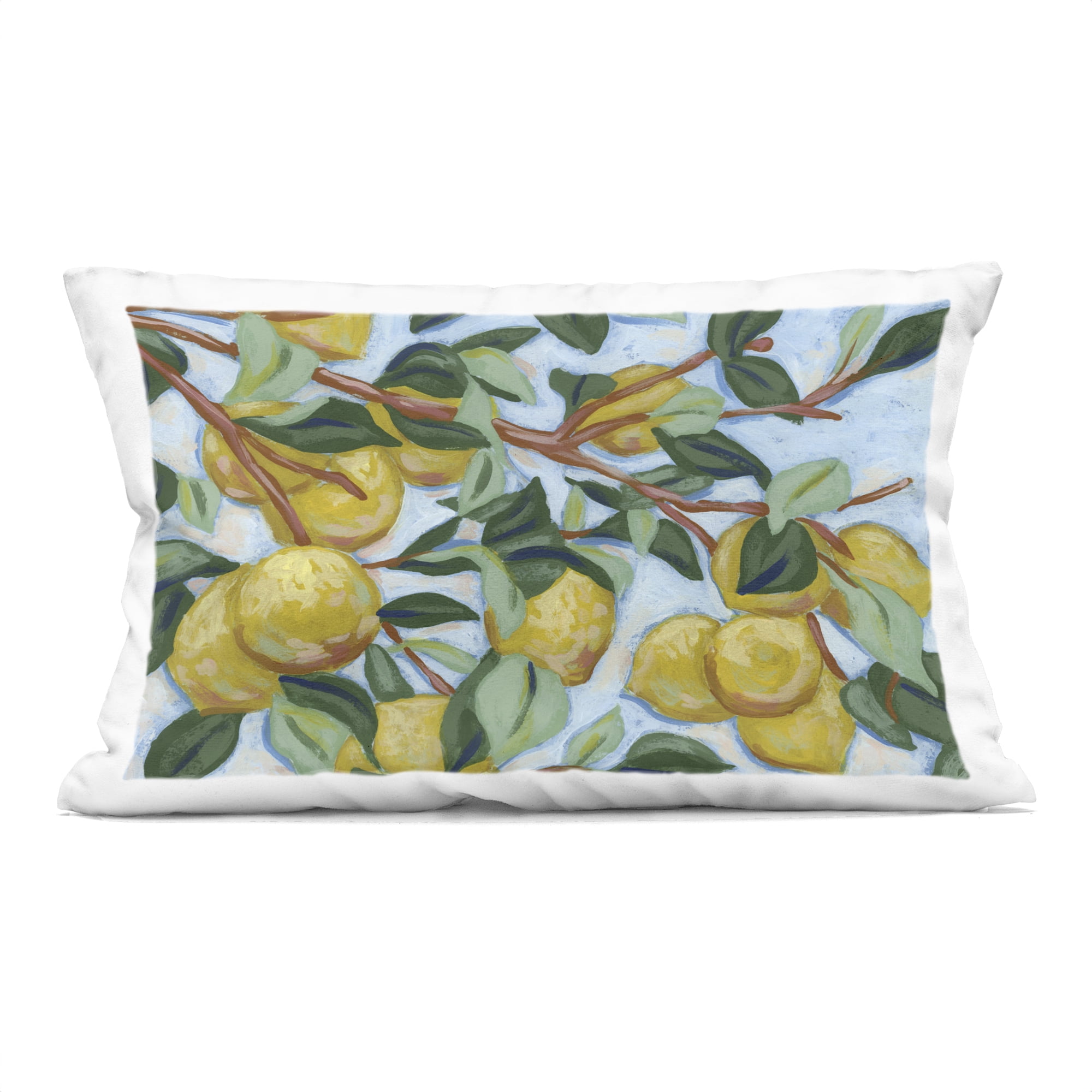 Stupell Industries Sunshine Citrus Tree Decorative Printed Throw Pillow, design by June Erica Vess