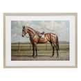 thumbnail image 1 of Stupell Industries Transitional Sunshine Pony on Farm Path Birch Framed Print Under Glass, 23 x 17, by Petals Prints Design, 1 of 8