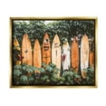 thumbnail image 1 of Stupell Industries Surf Boards in Nature Sports Photography Gold Floater Framed Canvas Art Print Wall Art, 21 x 17, 1 of 10