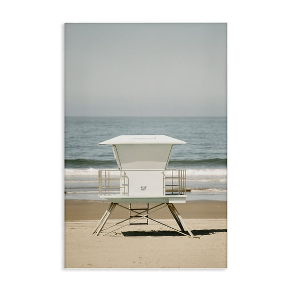Stupell Industries Surf Shack on Shore Nautical & Beach Photography Wrapped Canvas Art Print Wall Art, 16 x 24