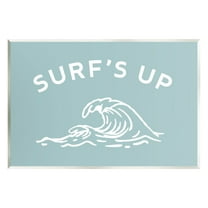 Stupell Industries Surf's Up Sea Wave Landscape Painting Unframed Art Print Wall Art, 15 x 10