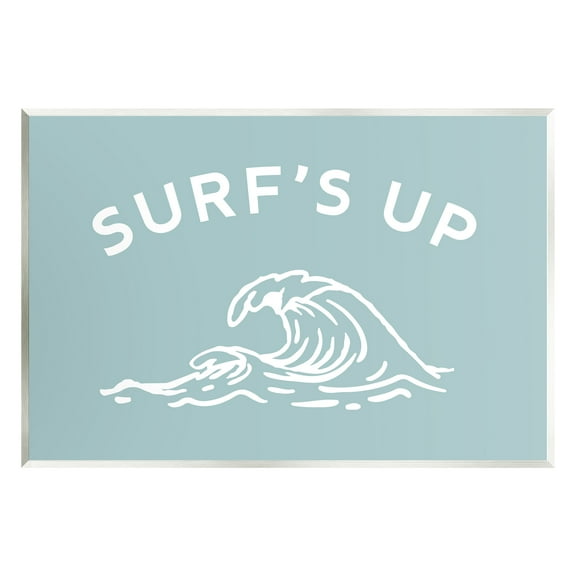 Stupell Industries Surf's Up Sea Wave Landscape Painting Unframed Art Print Wall Art, 15 x 10