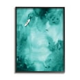 thumbnail image 1 of Stupell Industries Surfer On Deep Blue Water Ariel Ocean View Graphic Art Black Framed Art Print Wall Art, 11x14, by Jennifer Paxton Parker, 1 of 6