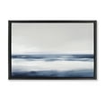 thumbnail image 1 of Stupell Industries Surfriders Beach Seascape Black Framed Floater Canvas Wall Art design by Amanda Tsoukanelis, 17 x 25, 1 of 9