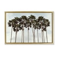thumbnail image 1 of Stupell Industries Surfs Up Beach Palms Gold Framed Floater Canvas Wall Art design by Natalie Carpentieri, 17 x 25, 1 of 9