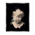 thumbnail image 1 of Stupell Industries Surreal Face Fireflies Composition Graphic Art Jet Black Floating Framed Canvas Print Wall Art, Design by Matheus Lopes Castro, 1 of 8
