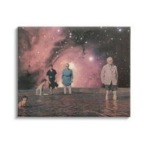 Stupell Industries Surreal Family Vivid Galaxy Planet Graphic Art Gallery Wrapped Canvas Print Wall Art, Design by Matheus Lopes Castro