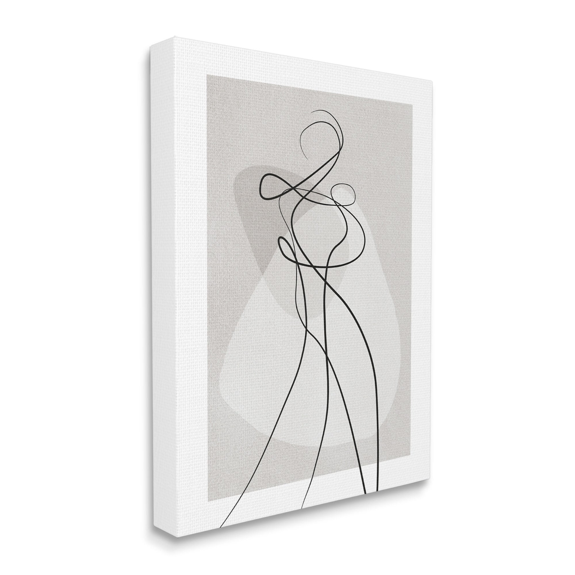 Stupell Industries Surreal Figure Expressive Body Abstract Contemporary,30 x 40,Designed by Design Fabrikken