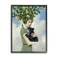 thumbnail image 1 of Stupell Industries Surreal Mother Earth Hair Vines Hugging Bear Cub ,16 x 20, Design by Paula Belle Flores, 1 of 5
