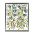 thumbnail image 1 of Stupell Industries Contemporary Suspended Ivy Leaves Gray Floating Frame Canvas Art, 17 x 21, by Marcus Prime, 1 of 8