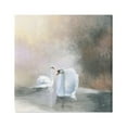 thumbnail image 1 of Stupell Industries Swans on Lake Landscape Animals & Insects Painting Gallery Wrapped Canvas Print Wall Art, 24 x 24, 1 of 7