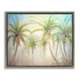 thumbnail image 1 of Stupell Industries Swaying Palms Abstract Botanical & Floral Painting Brown Floater Framed Canvas Art Print Wall Art, 31 x 25, 1 of 10