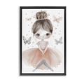 thumbnail image 1 of Stupell Industries Eclectic Sweet Butterfly Fairytale Princess Black Floating Frame Canvas Art, 21 x 31, by Creative Studio, 1 of 8
