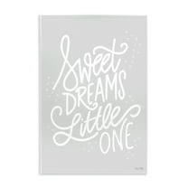 Stupell Industries Sweet Dreams Little One Typography Painting Unframed Art Print Wall Art, 10 x 15