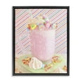 thumbnail image 1 of Stupell Industries Sweet Dreams Milkshake Food & Beverage Painting Black Floater Framed Canvas Art Print Wall Art, 17 x 21, 1 of 10