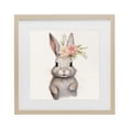thumbnail image 1 of Stupell Industries Cottage Sweet Floral Crowned Bunny Birch Framed Print Under Glass, 16 x 16, by Lazar Studio, 1 of 8