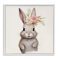thumbnail image 1 of Stupell Industries Cottage Sweet Floral Crowned Bunny White Framed Giclee Art, 24 x 24, by Lazar Studio, 1 of 8