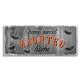 thumbnail image 1 of Stupell Industries Sweet Haunted Home Bats Sign Graphic Art Gallery Wrapped Canvas Print Wall Art, Design by Natalie Carpentieri, 1 of 7