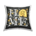 thumbnail image 1 of Stupell Industries Sweet Home Floral Beehive Printed Throw Pillow Design by Deb Strain, 1 of 6